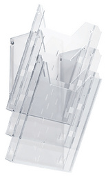 DURABLE Porte-brochures COMBIBOXX A4 set L, transparent
