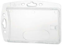 DURABLE Porte-badge, plastique rigide, 54 x 85 mm, encoche