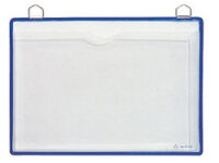 djois by tarifold Porte brochures, A4 paysage, bleu