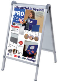 FRANKEN Panneau d'affichage "Outdoor PRO", A1, 640 x 1100 mm