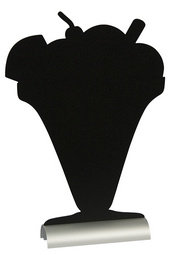 Securit Ardoise de table SILHOUETTE "Glace