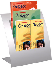 kerkmann Présentoir à prospectus de table Varia, A4 portrait