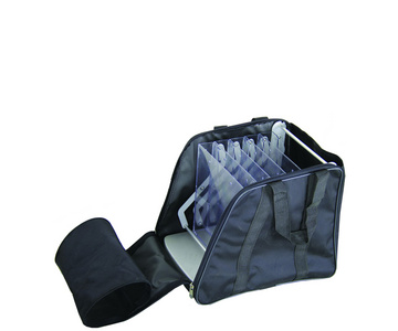 EUROPEL Porte-brochures sur pied, A4, 5 x A4, pliable – Image 2