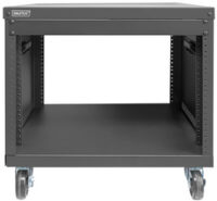 DIGITUS Monture universelle 19", avec roulettes, 8 U, noir