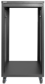 DIGITUS Monture universelle 19", avec roulettes, 21 U, noir