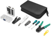 DIGITUS Jeu d'outils d'installation réseau, 12 pièces