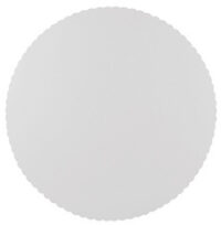 PAPSTAR Tortenunterlage "pure", rund, 300 mm, weiß, 10er