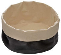 APS Corbeille à pain, diamètre: 200 mm, beige clair / noir