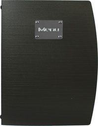 Securit Protège-menus RIO MENU, A4, noir