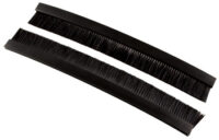 LogiLink Lot de brosses pour entrées de câbles, noir