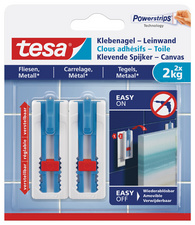 tesa Powerstrips Clou adhésif, pour carrelage & métal, 2 kg