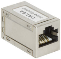 LogiLink Connecteur de câbles Patch Cat. 6A, blindé, mince