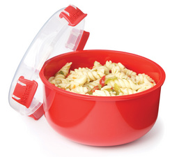 Sistema Boîte pour micro-ondes ROUND, 915 ml, rouge – Image 2