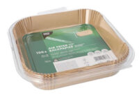 PAPSTAR Papier sulfurisé prédécoupé, 220x140x45 mm, marron