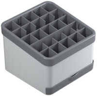 metaltex Rangement pour ustensiles de cuisine Utiltex, gris