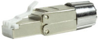 LogiLink Connecteur RJ45 mâle, montage sans outil, Cat.8.1