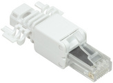 LogiLink Connecteur modulaire RJ45 Cat.6A, non blindé