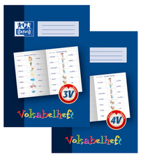 Oxford Cahier de vocabulaire, linéature: 4V, A4, 32 pages