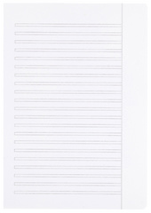 LANDRÉ Schulheft DIN A4, Lineatur 3R / liniert, 16 Blatt