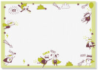 sigel Sous-main bloc papier "Little Heroes", 420 x 297 mm