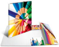 HERMA Chemise à élastiques "Crayons", en carton, A3