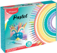 Maped Kit de dessin Pastel KIDS, 26 pièces, boîte cadeau