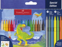 FABER-CASTELL Feutre Dino, étui en carton 18+6