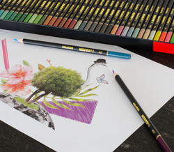 Kores Crayon de couleur "KOLORES SELECTION", étui de 72 – Image 3