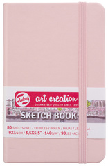 ROYAL TALENS Art Creation Carnet de croquis, 120x120 mm,rose