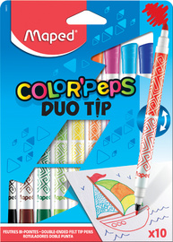 Maped Feutre double pointe COLOR'PEPS DUOtip, étui carton 10