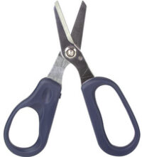 LogiLink Ciseaux pour fibre optique /brins de Kevlar, bleu