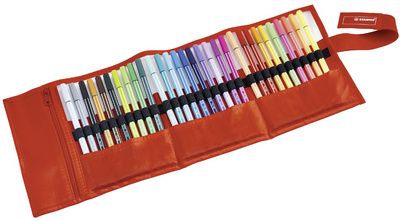 STABILO Feutre Pen 68, trousse enroulable de 30 "Rayures – Image 2