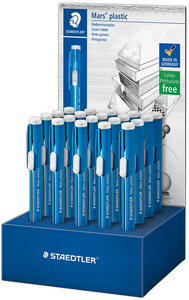 STAEDTLER Stylo-gomme Mars Plastic, présentoir carton de 20