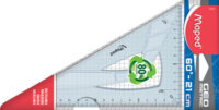 Maped Equerre Geometric 60 degrés, grand côté: 210 mm