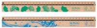 herlitz Règle en bois GREENline, 300 mm