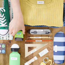 trodat Tampon "Je marque mes p'tites affaires", vert – Image 3