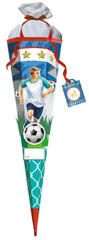 ROTH 3D-Schultüten-Bastelset "Stürmer Sam", 6-eckig