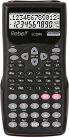 Rebell Calculatrice scolaire SC2040, noir