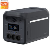 LogiLink Station de charge mobile, 1.800 watts, noir