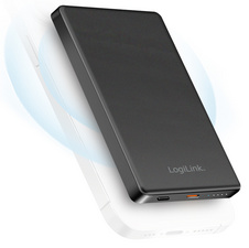 LogiLink Powerbank magnétique, 5.000 mAh, USB-C, noir – Image 3