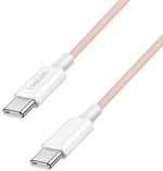 LogiLink Câble USB 2.0, USB-C - USB-C, 1,5 m, rose