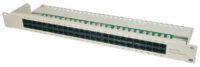 DIGITUS Panneau de brassage RNIS 19", CAT 3, 50 ports RJ45,