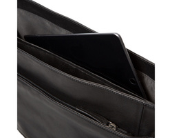 PRIDE&SOUL Sac à bandoulière URBAN, cuir, noir