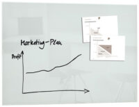 sigel Tableau magnétique en verre "artverum", magnétique