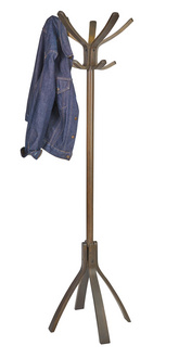 ALBA Portemanteau "CAFE", (H)1.760 mm, bois foncé