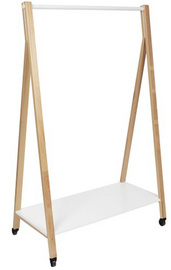 ALBA Vestiaire "SLEEK", mobile, (H)1.490 mm, bois / blanc