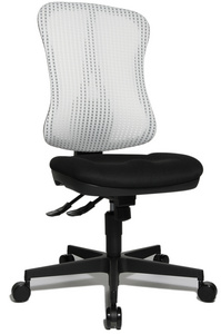 Topstar Chaise tournante de bureau "Head Point SY", noir/
