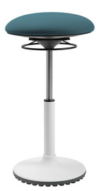 Topstar Tabouret "BBT Coach", blanc/pétrole