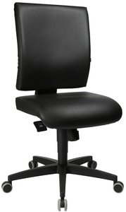 Topstar Fauteuil de bureau "Lightstar 10", similicuir, noir
