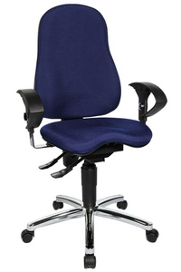 Topstar Fauteuil de bureau "Sitness 10", bleu